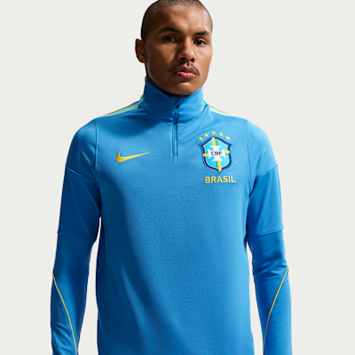 Brazil Strike Men's Nike Dri-FIT Soccer Drill Top. Nike.com
